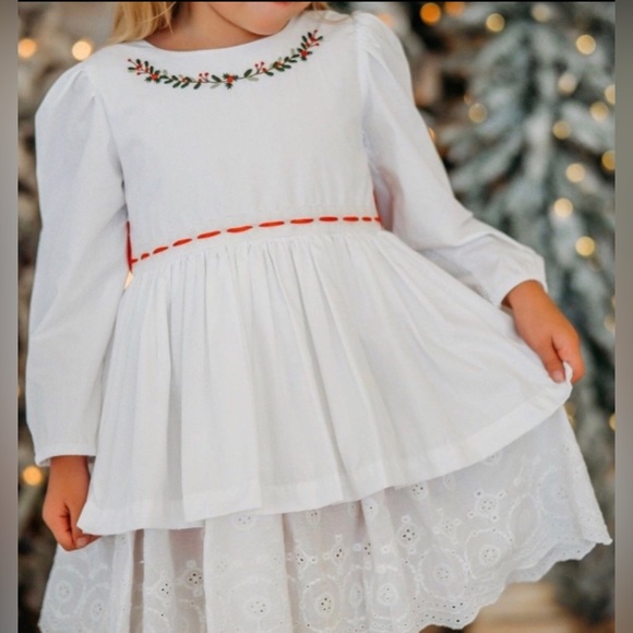 Love and grow baby girl Christmas dress - Picture 4 of 13